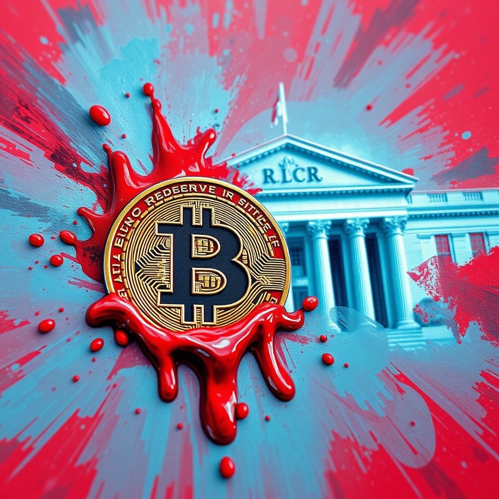 Bitcoin-Kurs fällt auf 72.000 Dollar, da Unsicherheit über Fed-Politik zu Rückgang führt