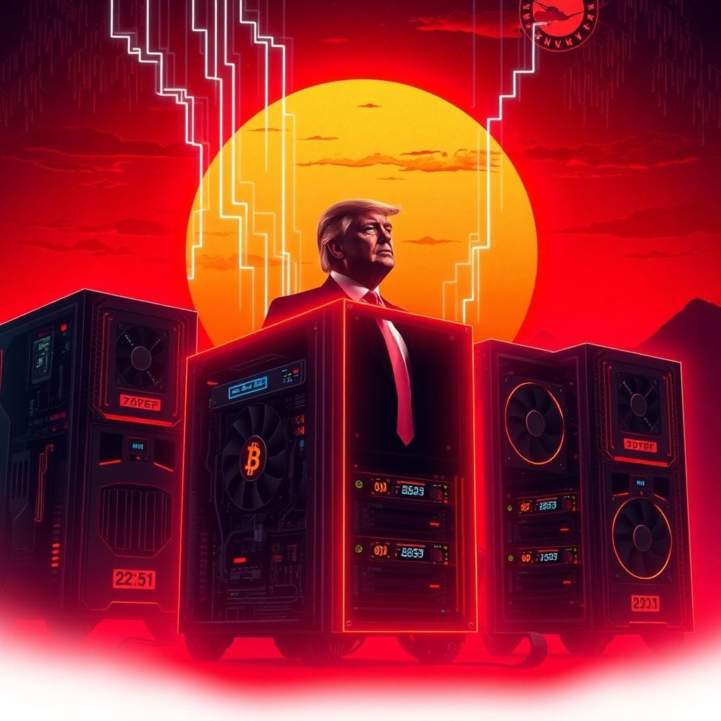 Trump-unterstütztes Unternehmen American Bitcoin erhöht Mining-Kapazität um 12 Prozent