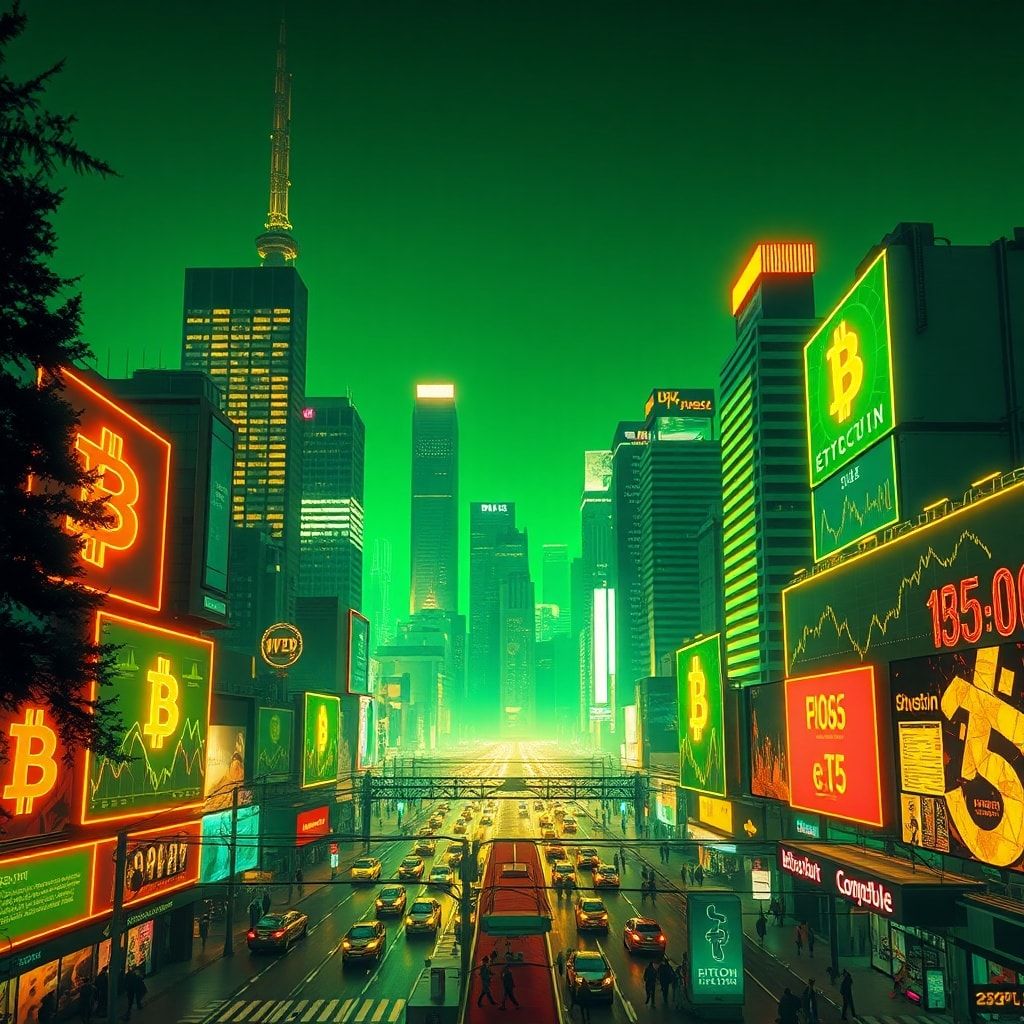 Bitcoin-ETF-Zuflüsse übersteigen 1 Milliarde Dollar innerhalb von drei Tagen, während Analysten die "sichere Hafen"-Narrative wiederbeleben