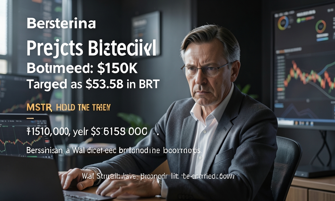 Bernstein Predicts Bitcoin Bottomed: $150K Target as Strategy (MSTR) Holds $53.5B in BTC