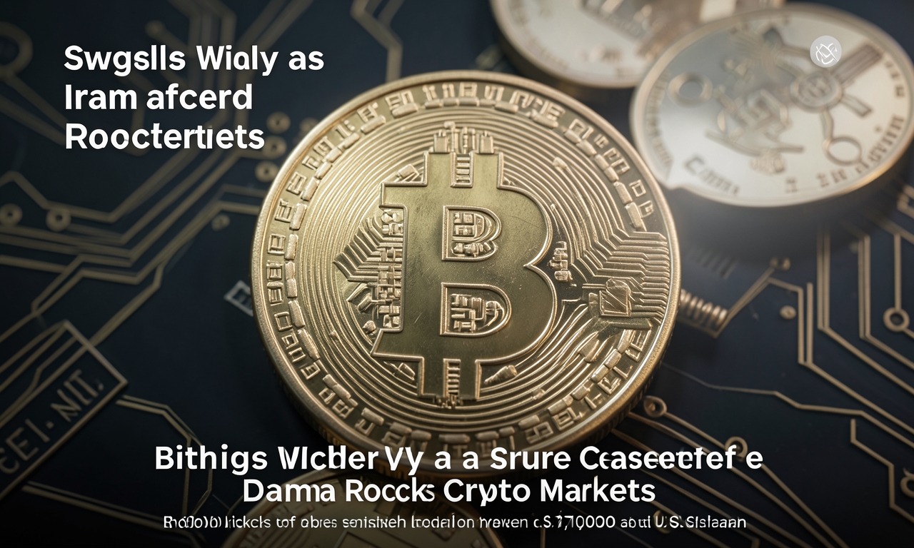 Bitcoin Swings Wildly as Iran Ceasefire Drama Rocks Crypto Markets