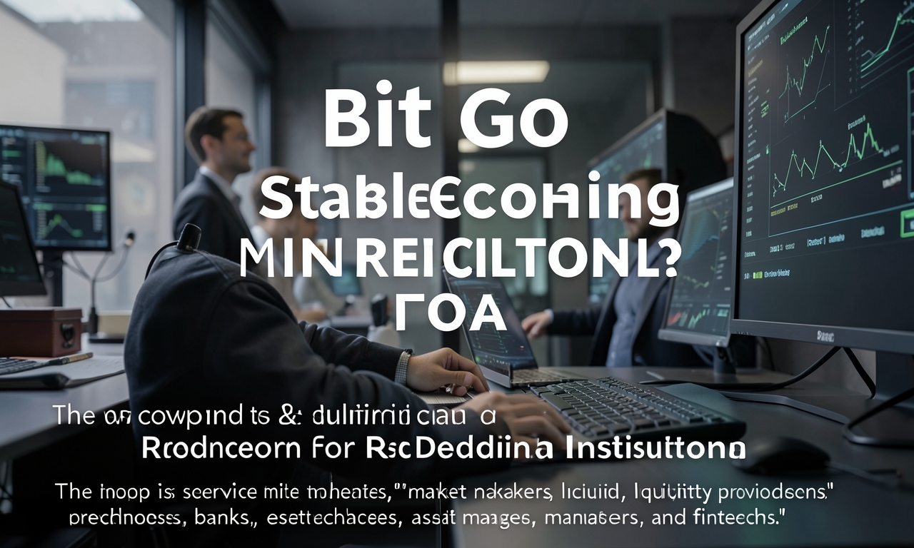 BitGo launches stablecoin minting and redemption for institutions