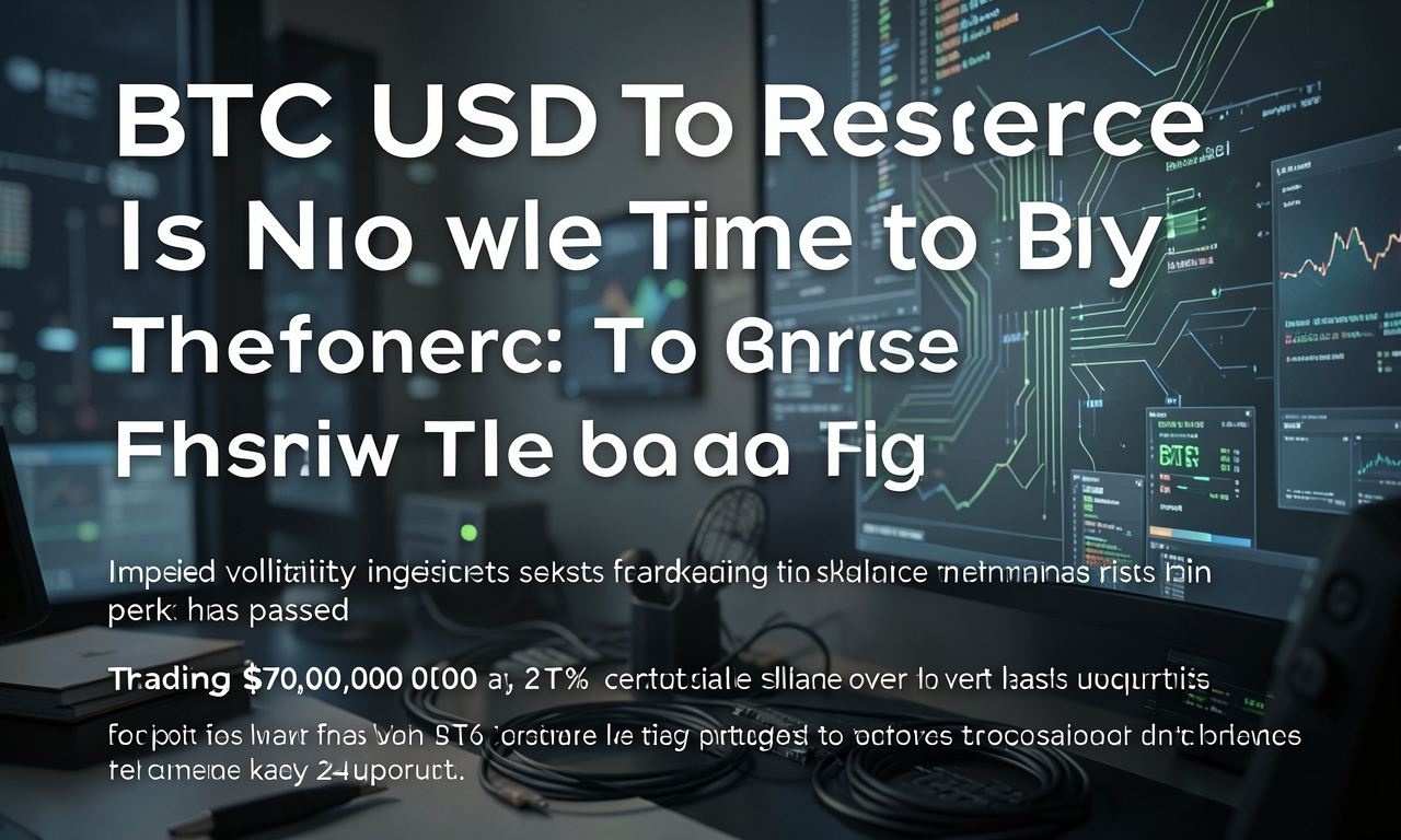 BTC USD To Reserve: Is Now The Time to Buy?