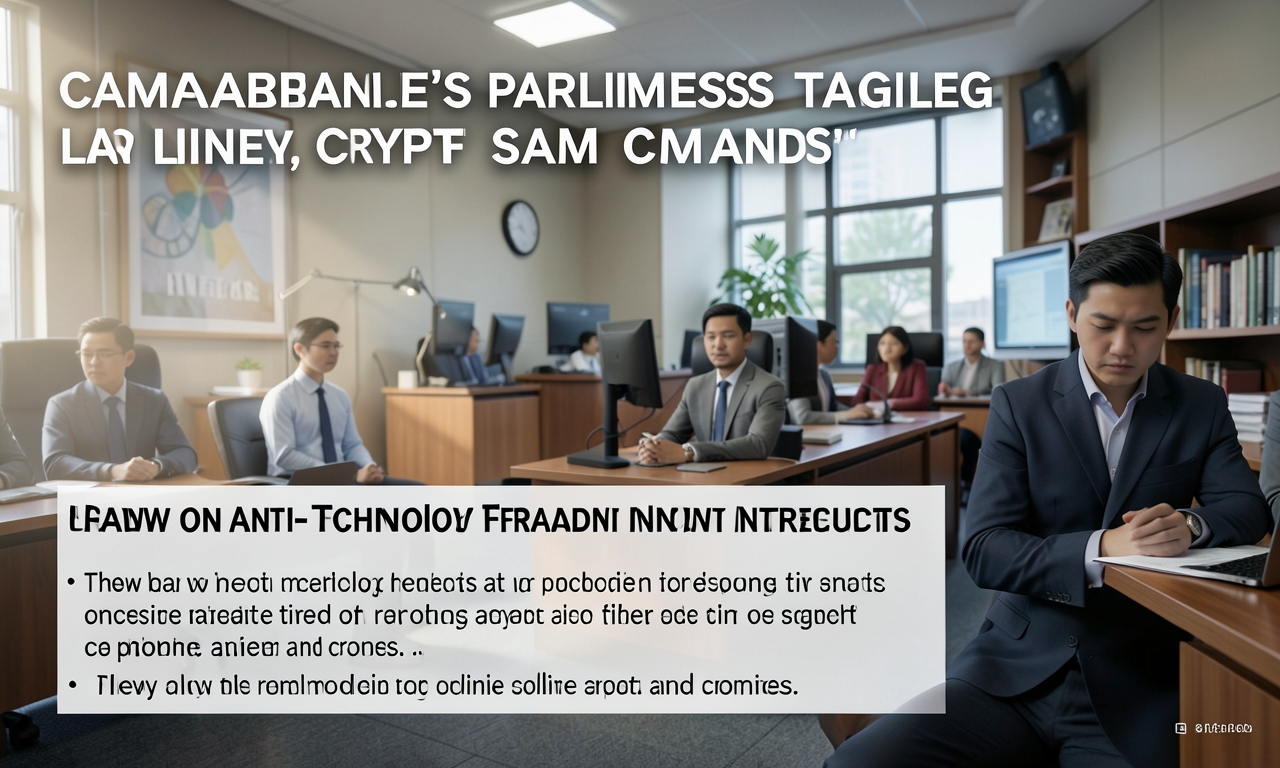 Cambodia’s parliment passes law targeting online, crypto scam compounds