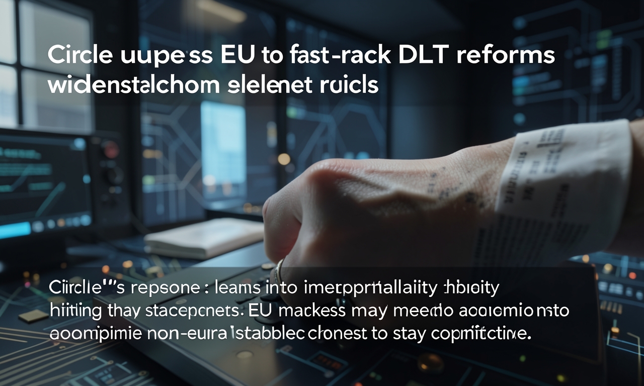 Circle urges EU to fast-track DLT reforms, widen stablecoin settlement rules