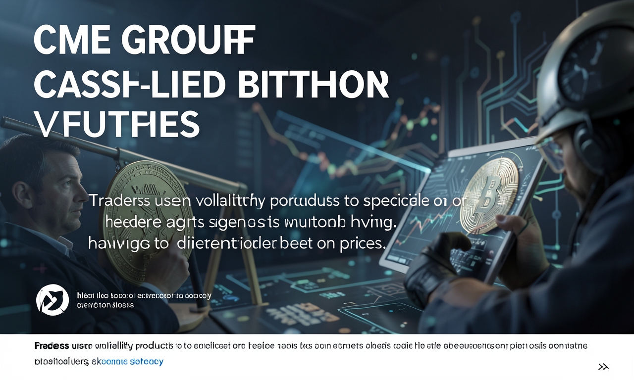 CME Group to launch cash-settled bitcoin volatility futures