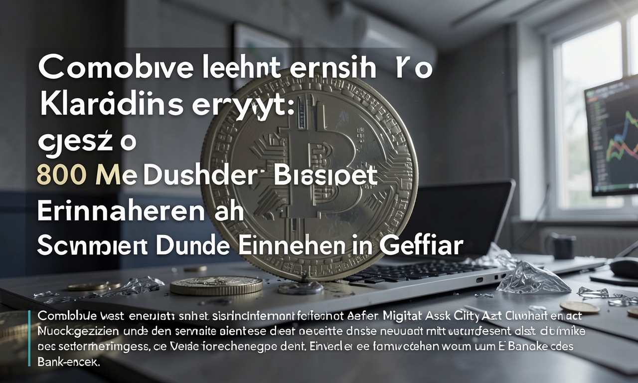 Coinbase lehnt erneut Krypto-Klarheitsgesetz ab - 800 Millionen Dollar Einnahmen in Gefahr