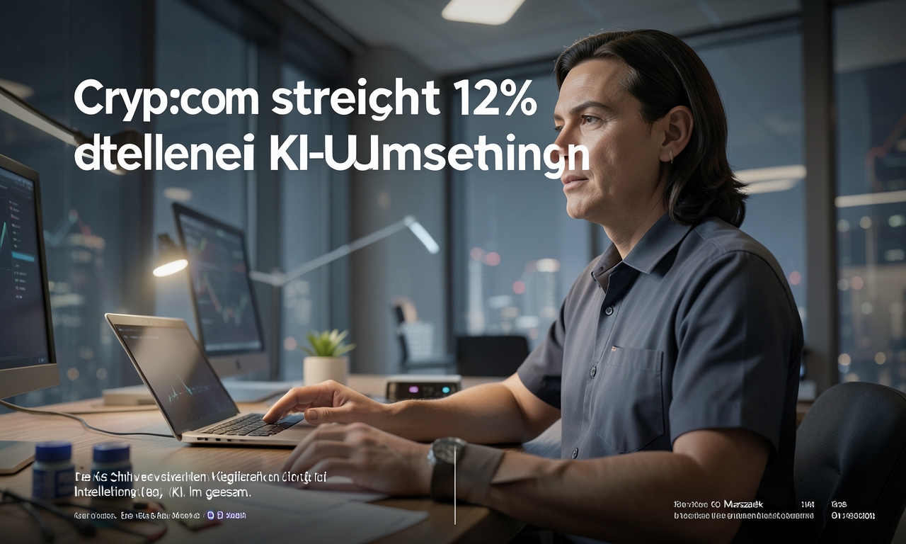 Crypto.com streicht 12% der Stellen bei KI-Umstellung