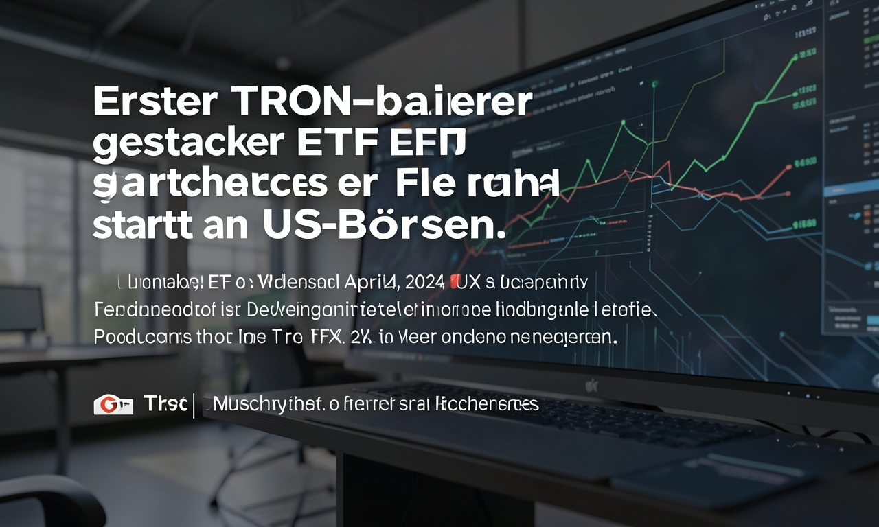 Erster TRON-basierter gestakter ETF startet an US-Börsen