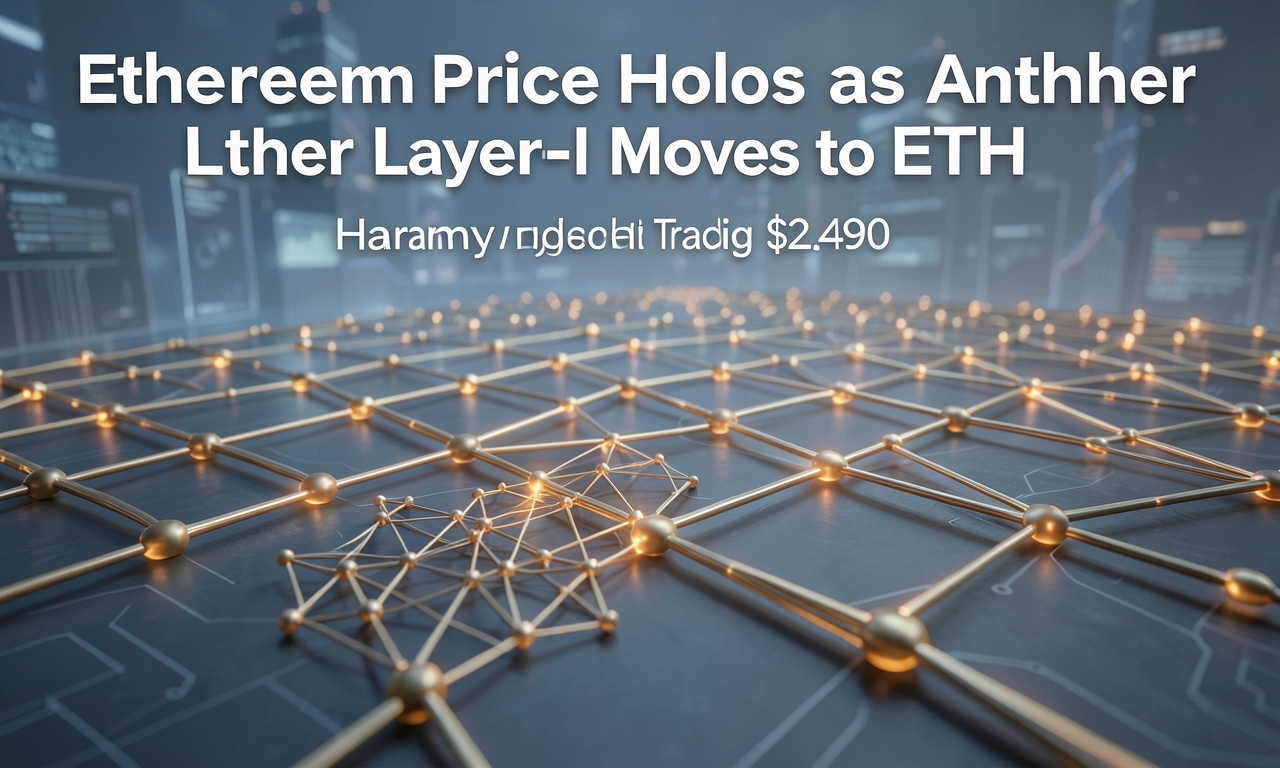 Ethereum Price Holds as Another Layer-1 Moves to ETH
