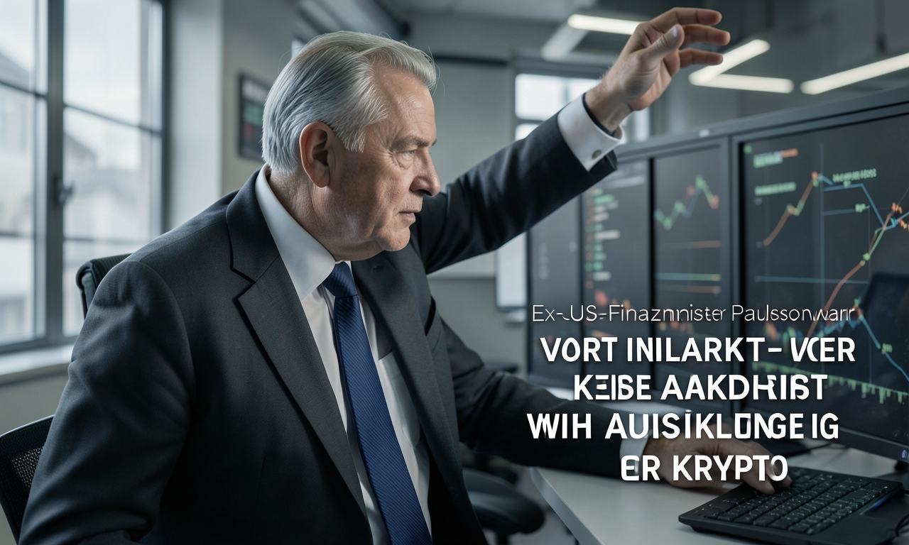 Ex-US-Finanzminister Paulson warnt vor Anleihenmarkt-Krise mit Auswirkungen auf Krypto
