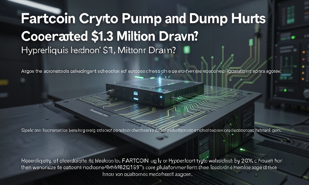 Fartcoin Crypto Pump and Dump Hurts Hyperliquid: Coordinated $1.3 Million Drain?