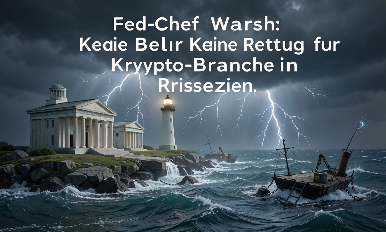 Fed-Chef Warsh: Keine Rettung fuer Krypto-Branche in Krisenzeiten