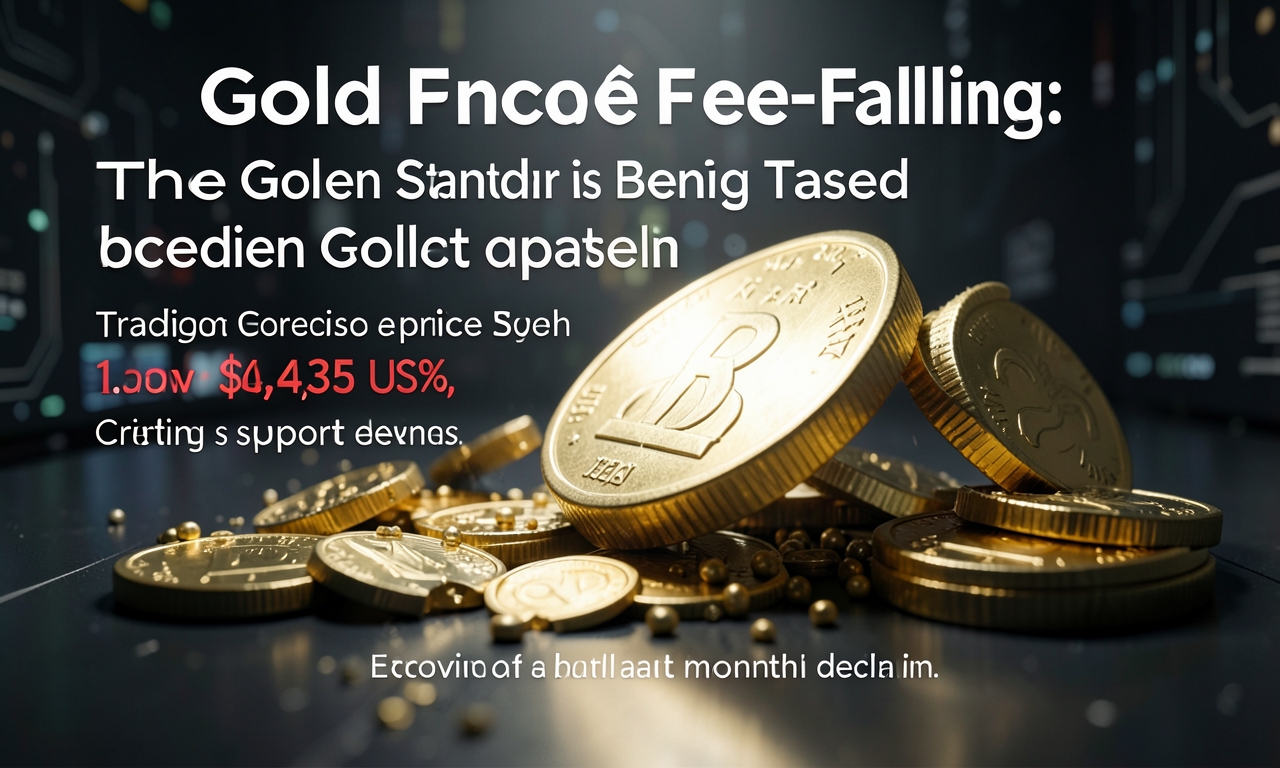 Gold Price Free-Falling: The Golden Standard is Being Tested