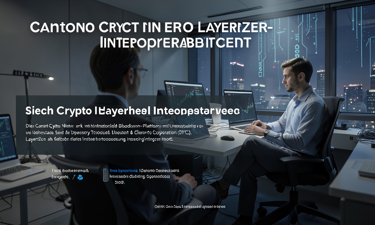 Goldman Sachs-gestuetztes Canton Crypto integriert LayerZero-Interoperabilitaet