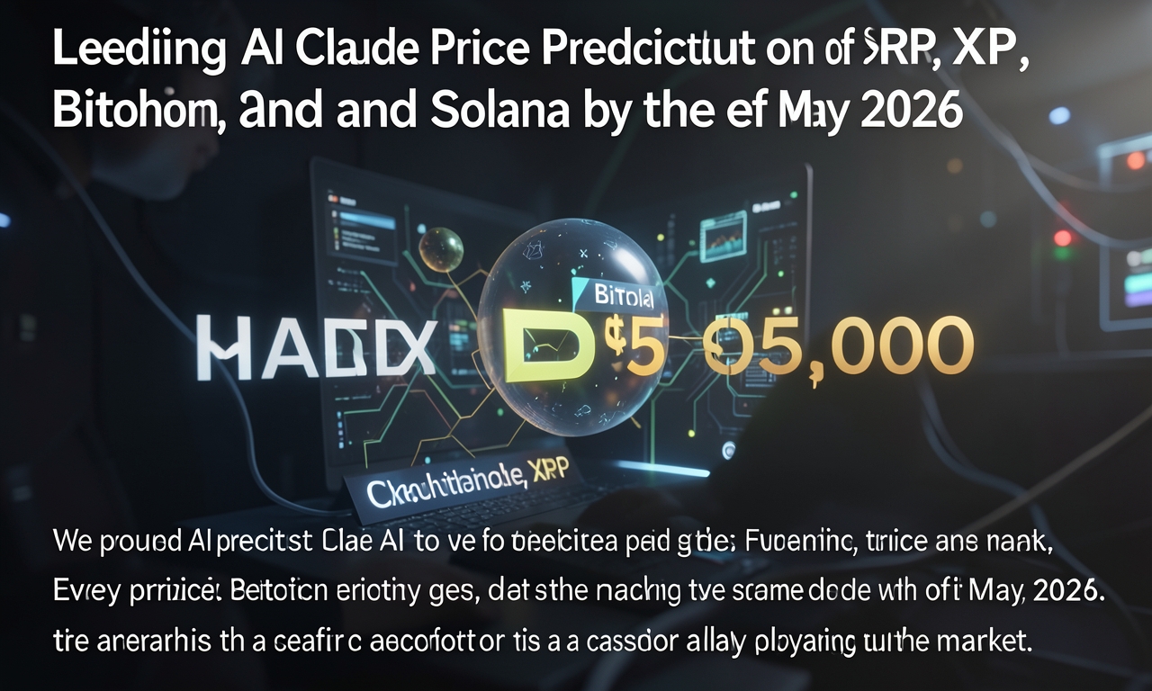 Leading AI Claude Price Prediction of XRP, Bitcoin and Solana by the end of May 2026