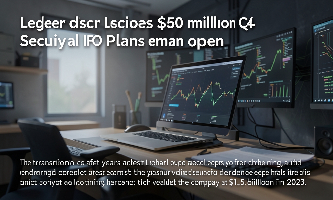 Ledger discloses $50 million Q4 secondary sale as IPO plans remain open