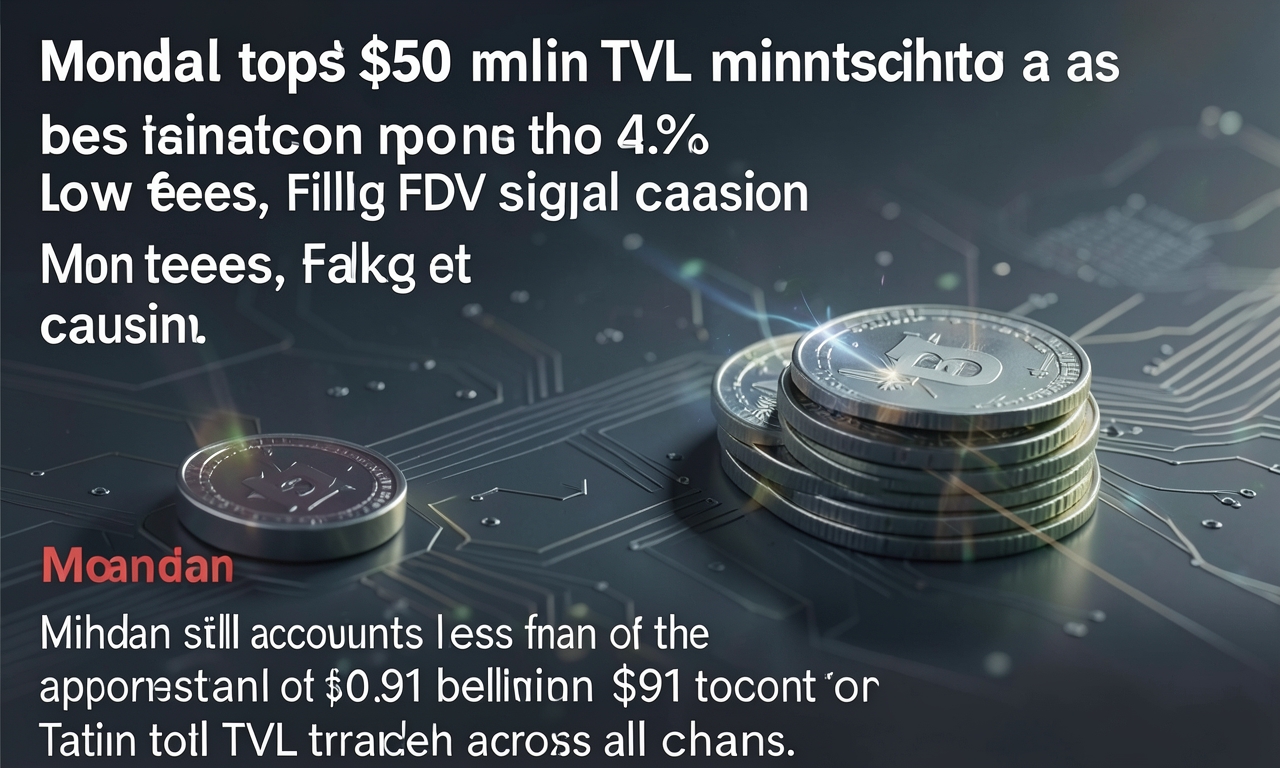 Monad tops $350 million TVL milestone as low fees, falling FDV signal caution