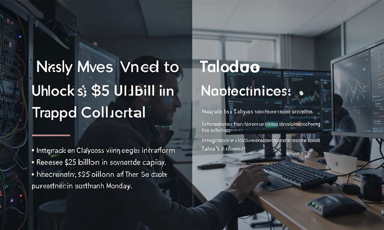 Nasdaq and Talos Move to Unlock $35 Billion in Trapped Collateral