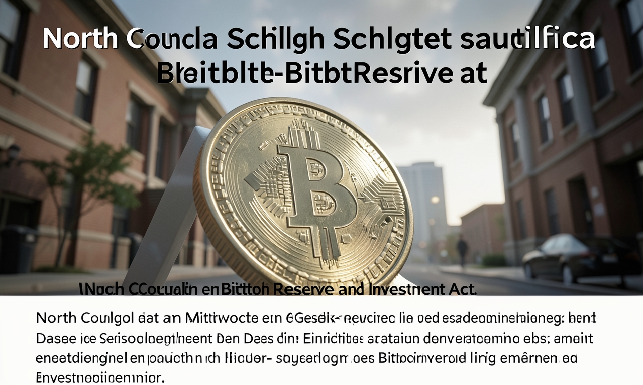 North Carolina schlägt staatliche Bitcoin-Reserve vor