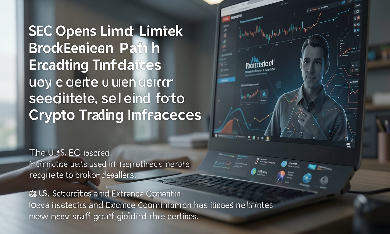 SEC Opens Limited Broker Exemption Path for Crypto Trading Interfaces