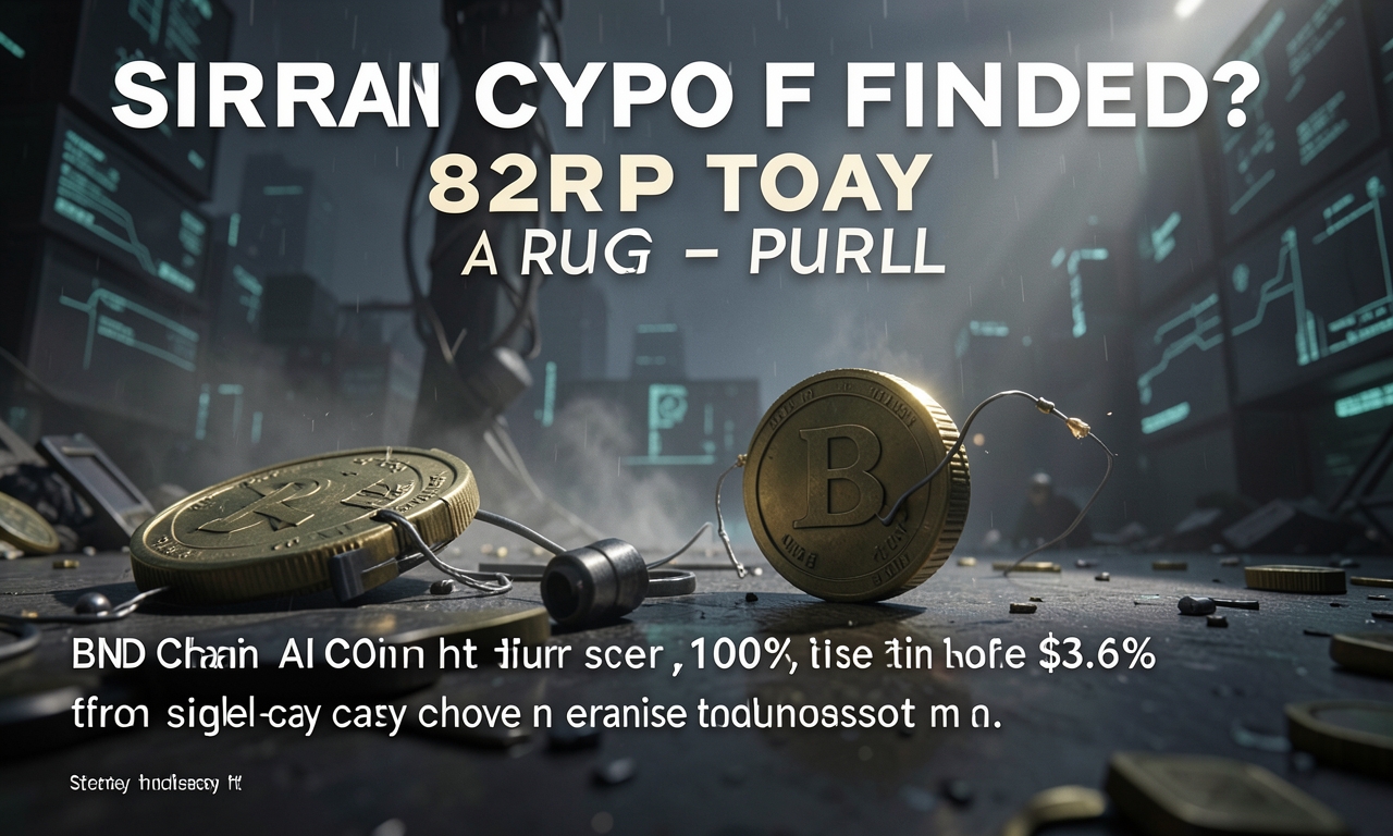 Siren Crypto Finished? 82% Drop Today – A Rug Pull?