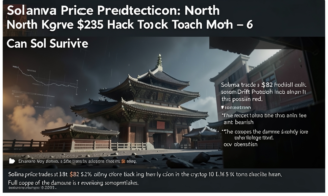 Solana Price Prediction: North Korea $285 Hack Took 6 Month – Can Sol Survive?