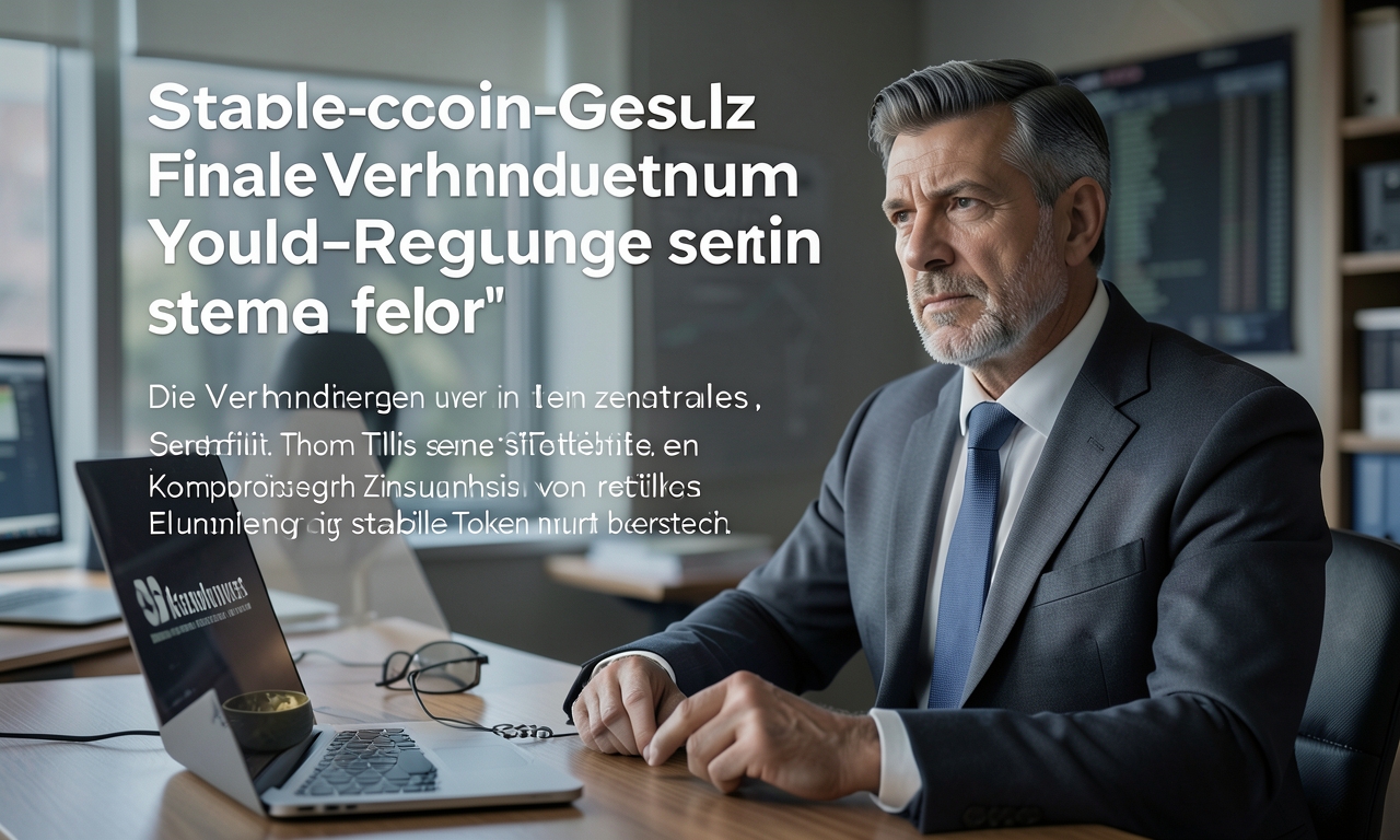 Stablecoin-Gesetz in den USA: Finale Verhandlungen um Yield-Regelungen stehen bevor