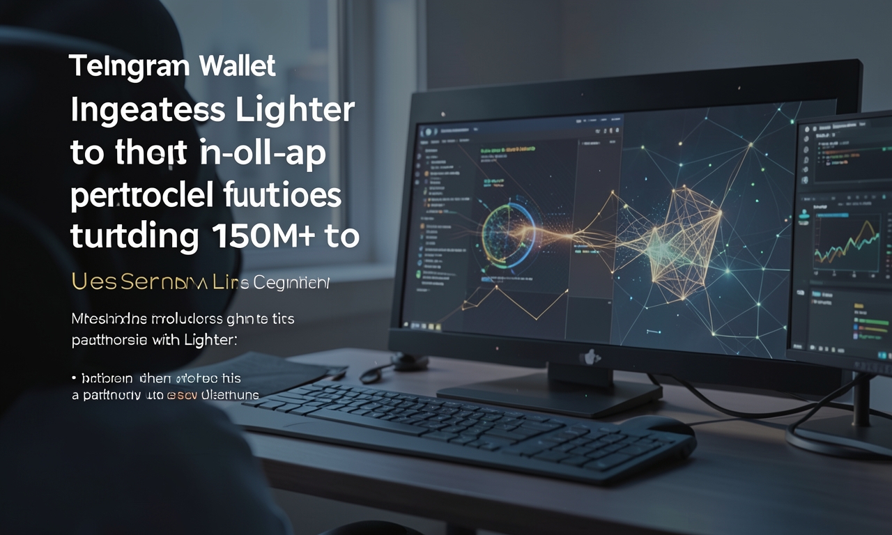 Telegram Wallet integrates Lighter to roll out in-app perpetual futures trading to 150M+ users