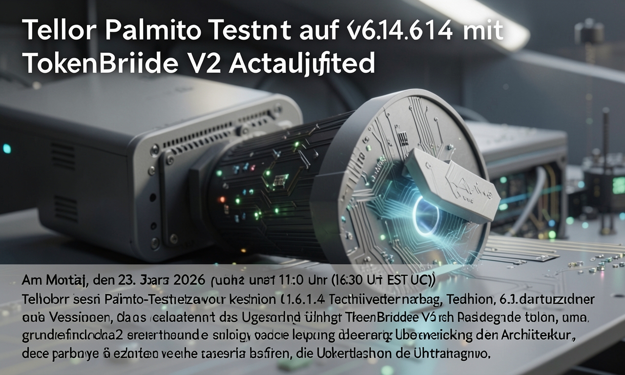 Tellor Palmito Testnet auf v6.1.4 mit TokenBridge V2 aktualisiert