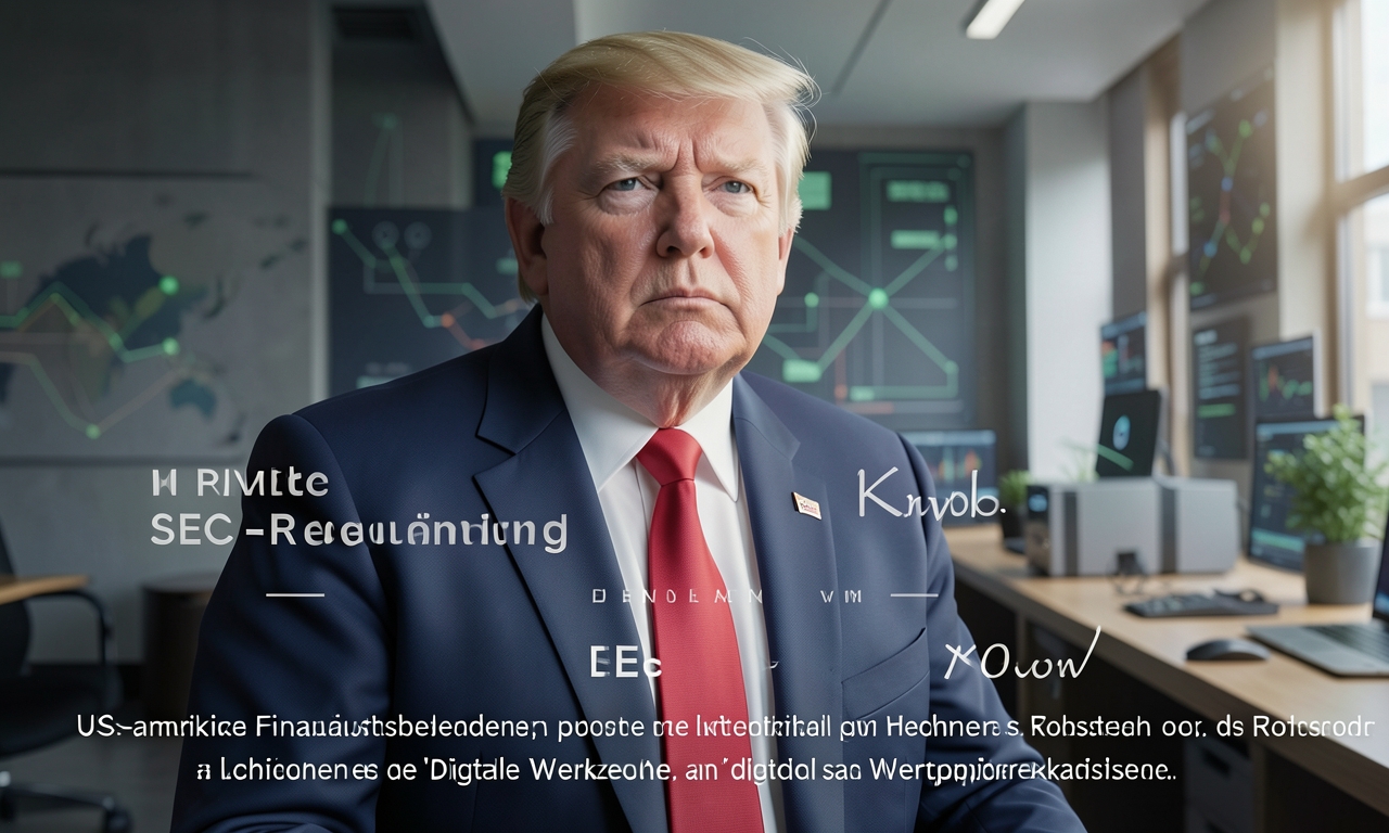 Trump-Krypto-Unternehmen profitieren von SEC-Regeländerung