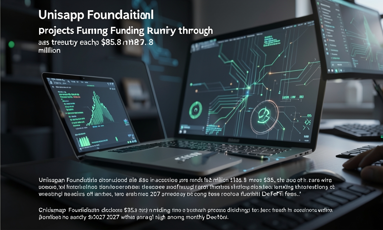 Uniswap Foundation projects funding runway through January 2027 as treasury reaches $85.8 million