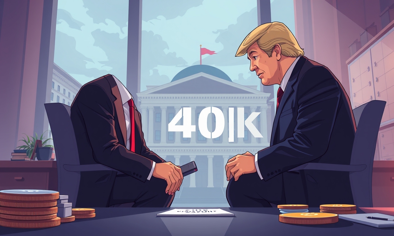 US-Arbeitsministerium schlägt Öffnung von 401(k)-Plänen für Kryptowährungen vor