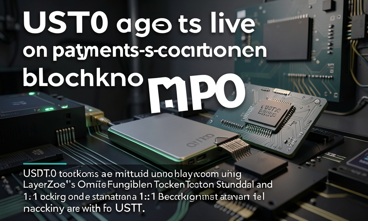 USDT0 goes live on payments-focused blockchain Tempo