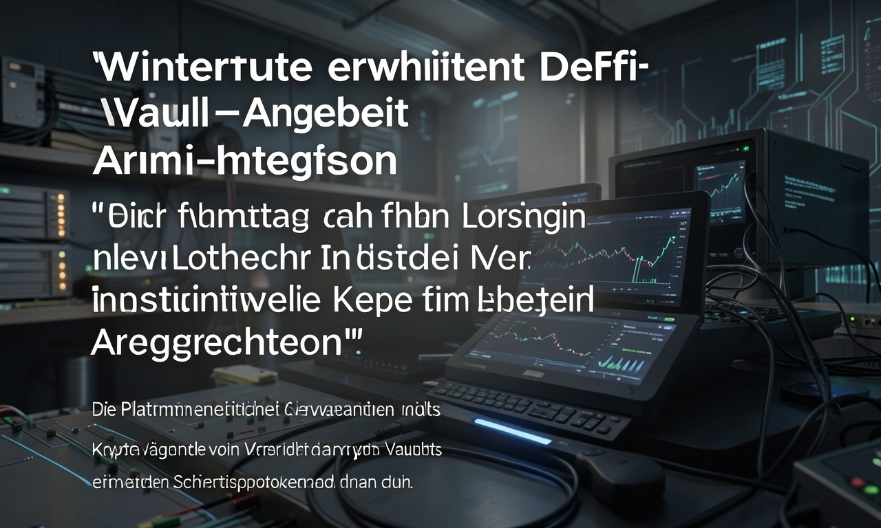 Wintermute erweitert DeFi-Vault-Angebot mit Armitage-Integration