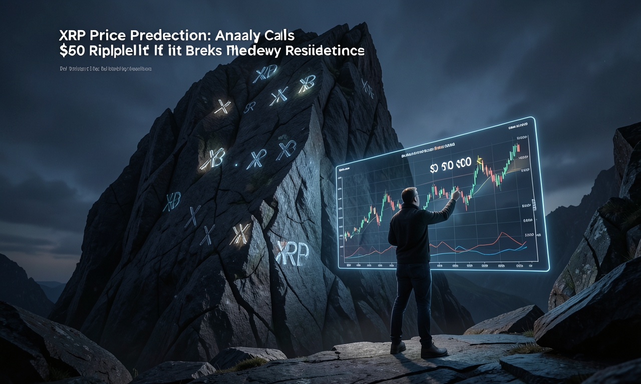 XRP Price Prediction: Analyst Calls $60 Ripple If it Breaks The Heavy Resistance