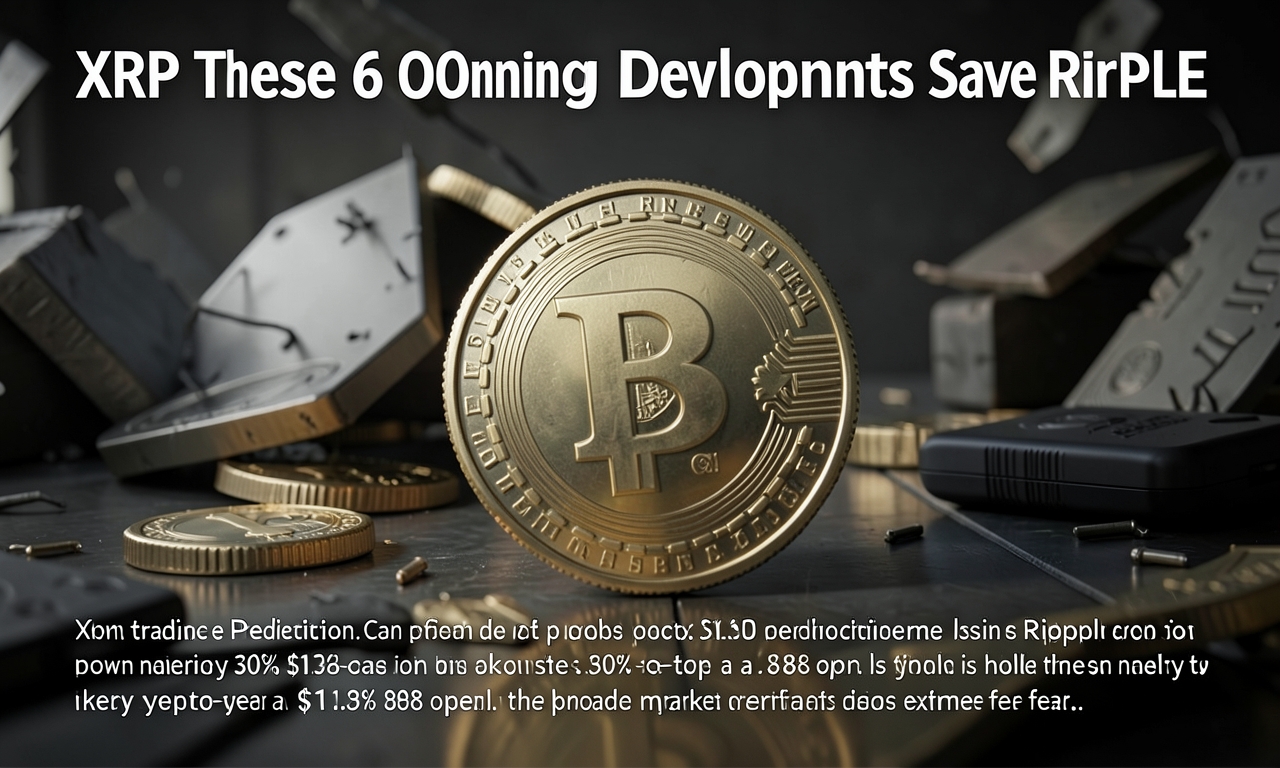 XRP Price Prediction: Can These 6 Ongoing Developments Save Ripple