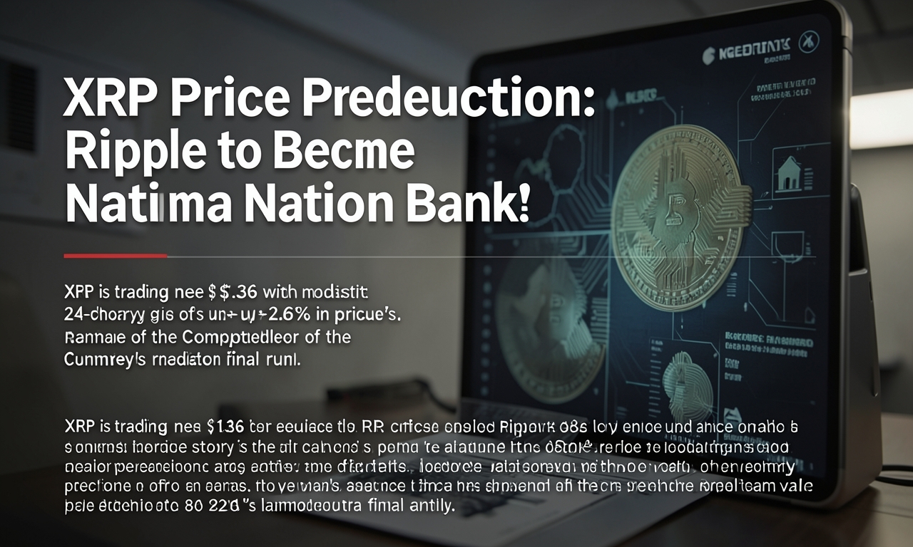 XRP Price Prediction: Ripple to Become National Bank?
